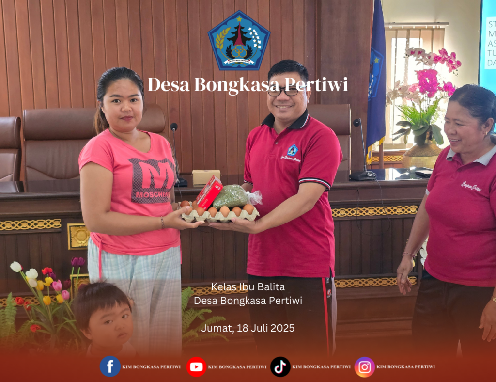 Kelas Ibu Balita Desa Bongkasa Pertiwi